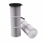 Cartouche de dépoussiérage fixation par bride