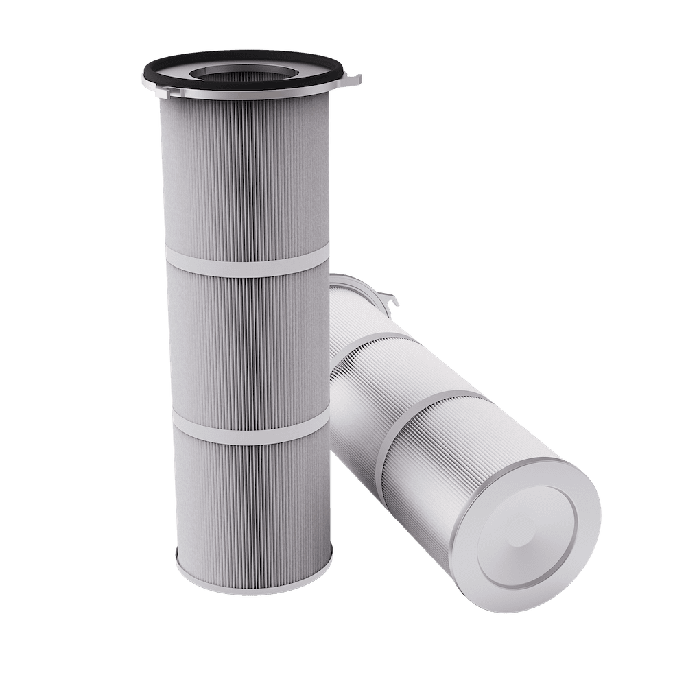 Cartouche de dépoussiérage bride 3 points