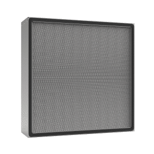 Filtre laminaire plis profond cadre galva