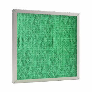 Filtre plan fibre de verre cadre galva