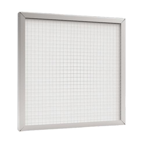 Filtre plan jetable cadre galva